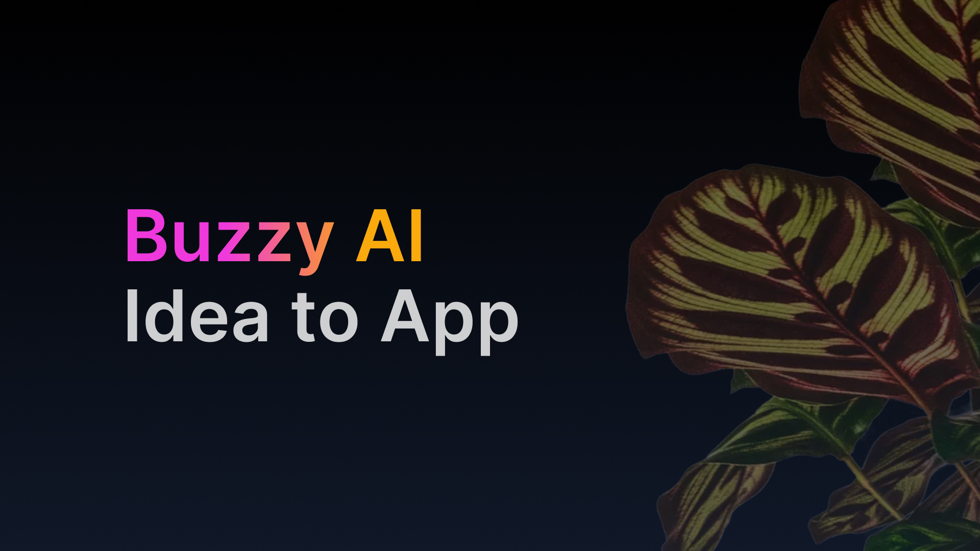 Buzzy Incubator visual